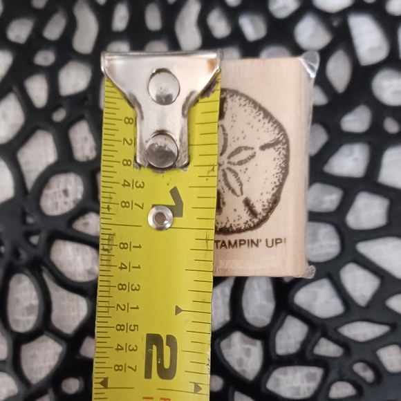 VINTAGE 2000 STAMPIN' UP!  "STIPPLE SHELLS" 3 OF 6 SET - Picture 5 of 7